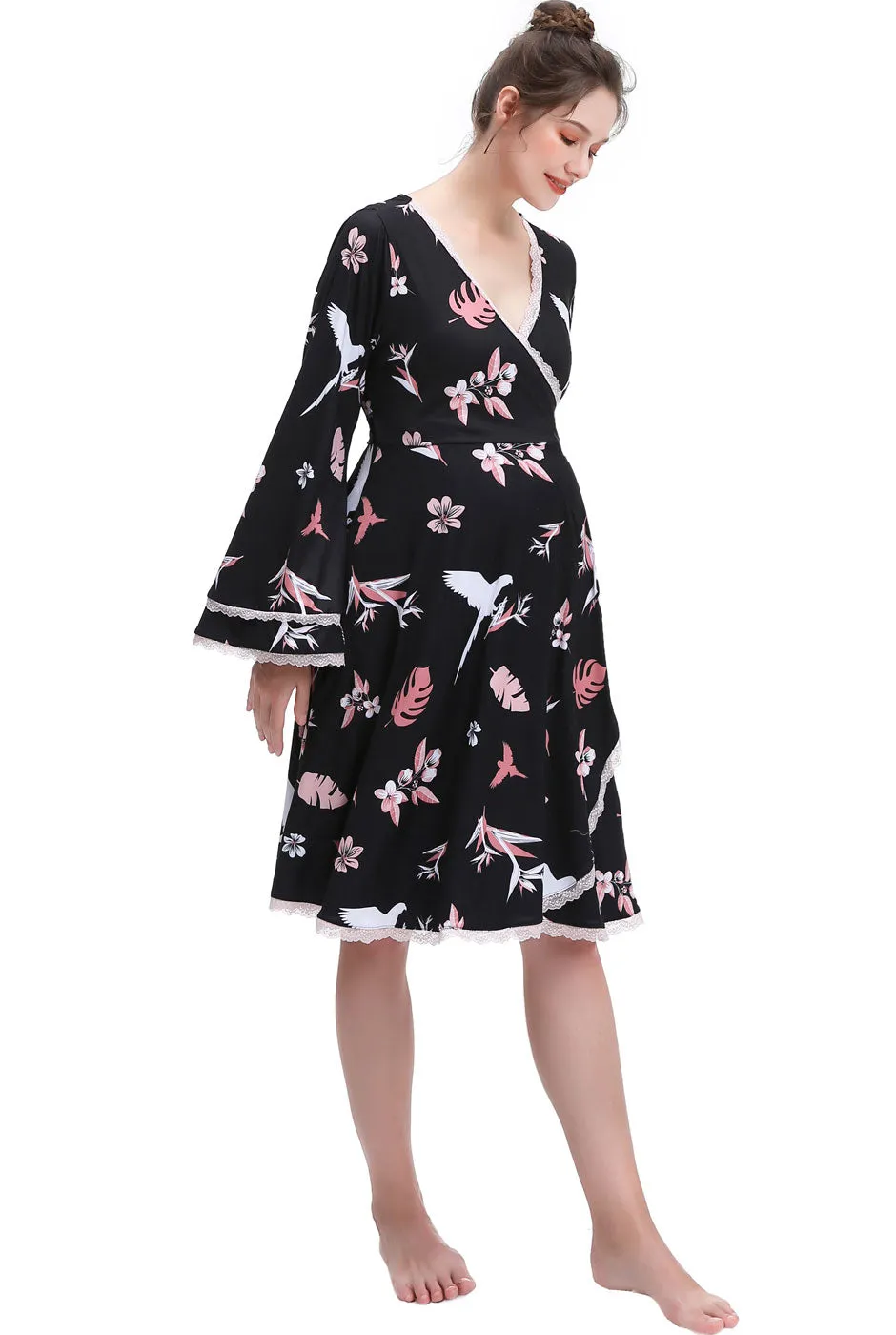 Kimi + Kai Maternity Angela Lounge Robe