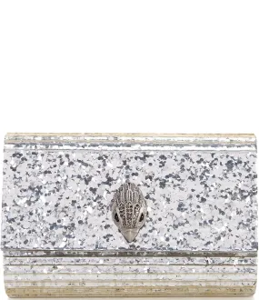 Kurt Geiger London Drench Metallic Party Clutch