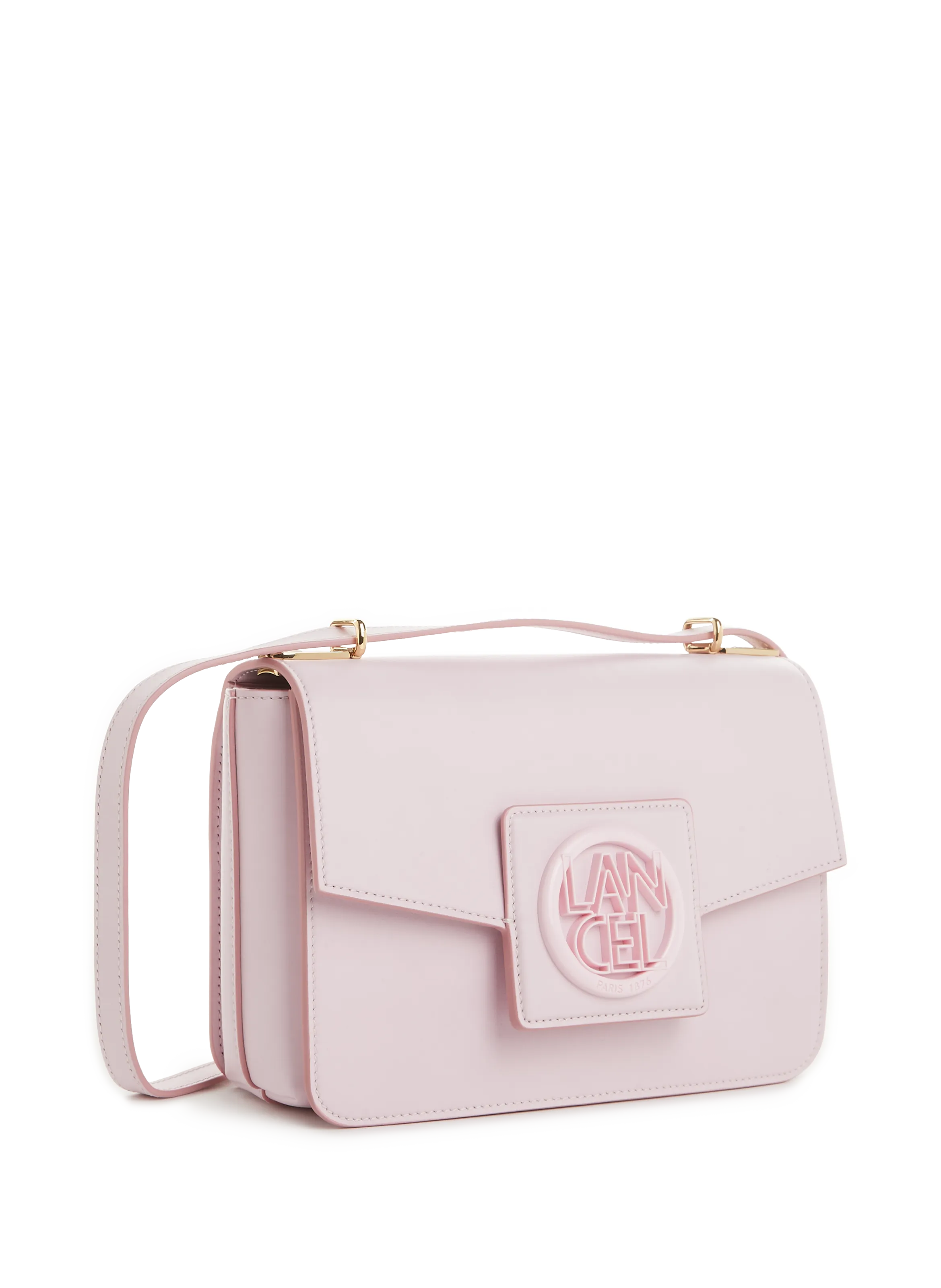 LANCEL  Roxane leather bag - Pink