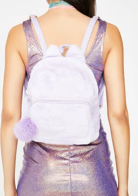 Lavender Stroke Of Genius Mini Backpack-