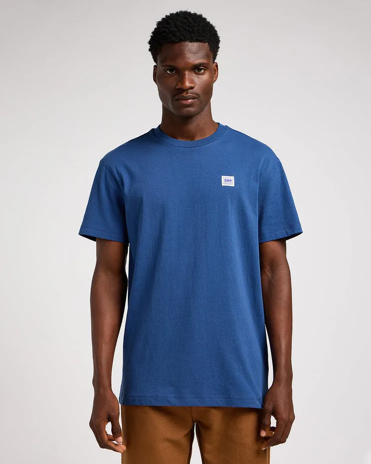 Lee Workwear Tee - Drama Blue