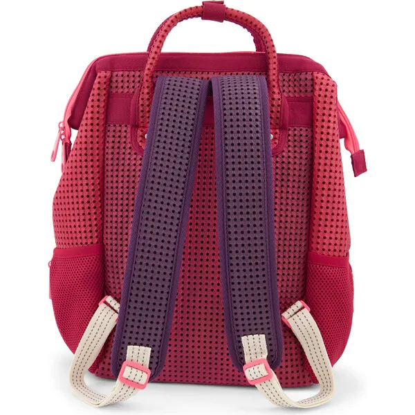 Light + Nine Tweeny Short Backpack, Multi Rose