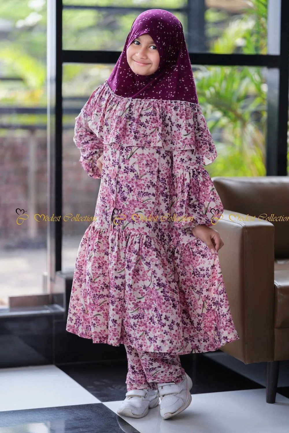 Little Nupur Tunic floral bloom