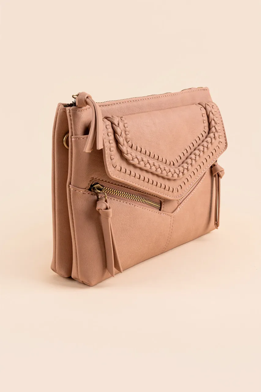 Maelie Whipstitch Cross Body Bag