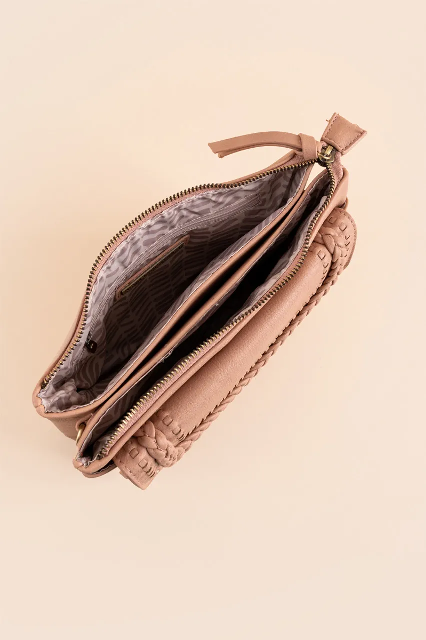 Maelie Whipstitch Cross Body Bag