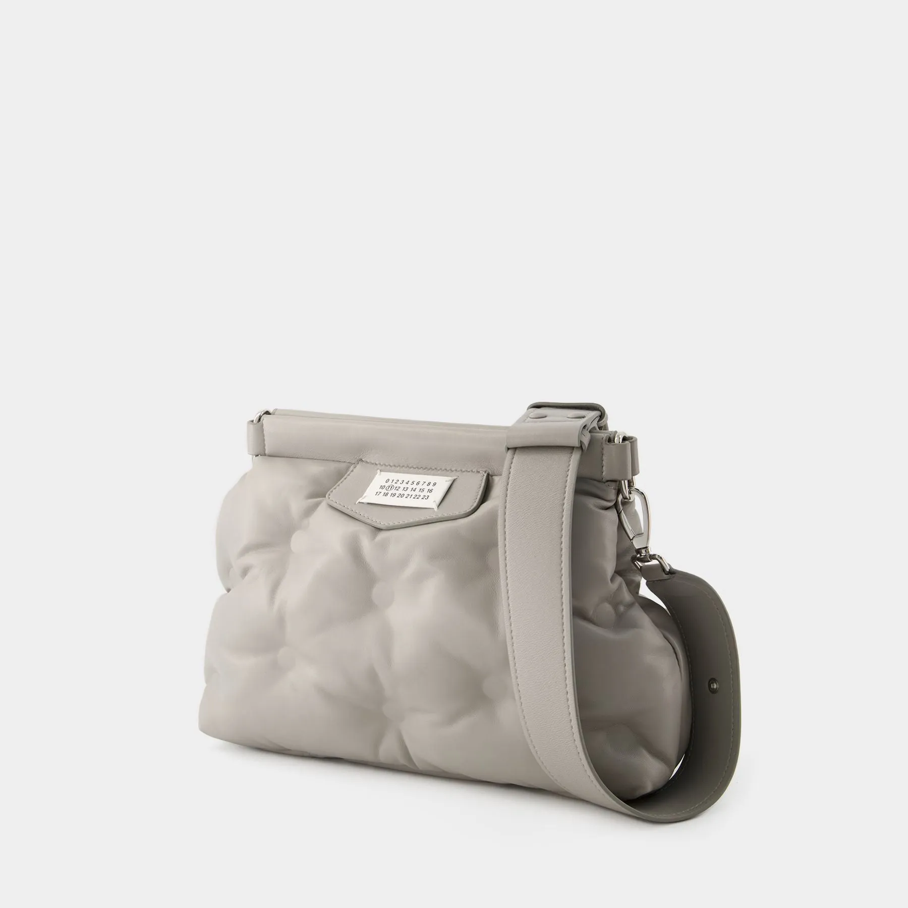 Maison Margiela  Glam Slam Classique Small Bag - Maison Margiela - Leather - Grey