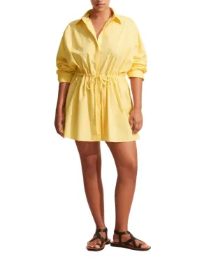 Matteau Relaxed Beach Tunic Lemon