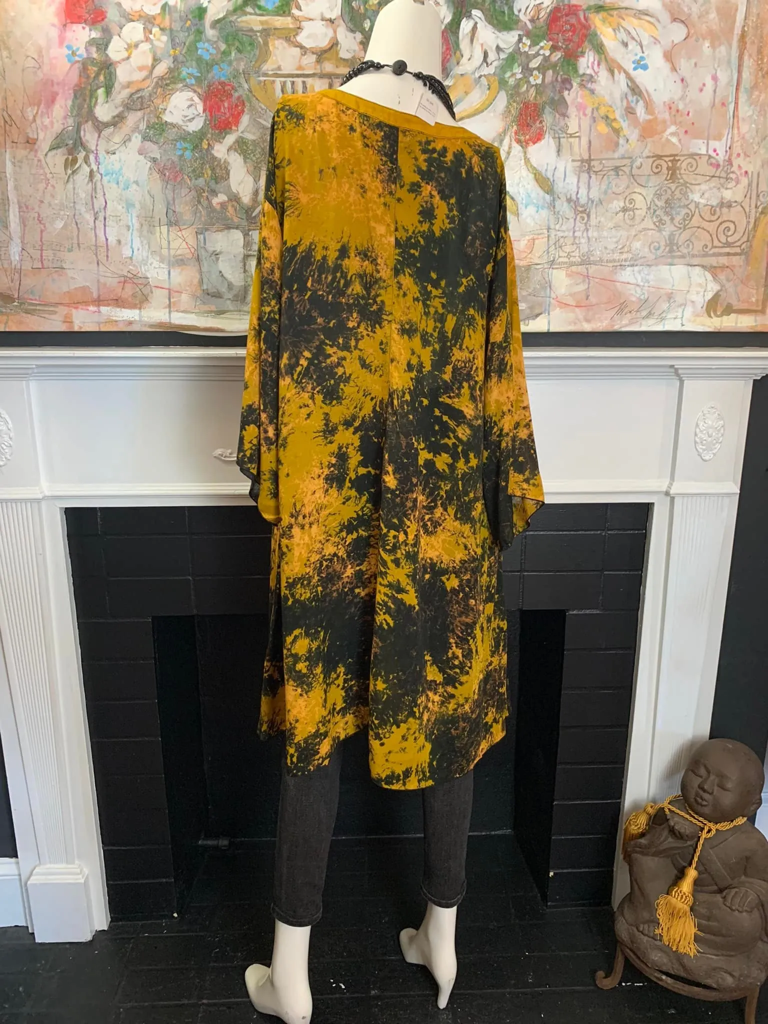 MC1156V Morocco Tunic-Mustard