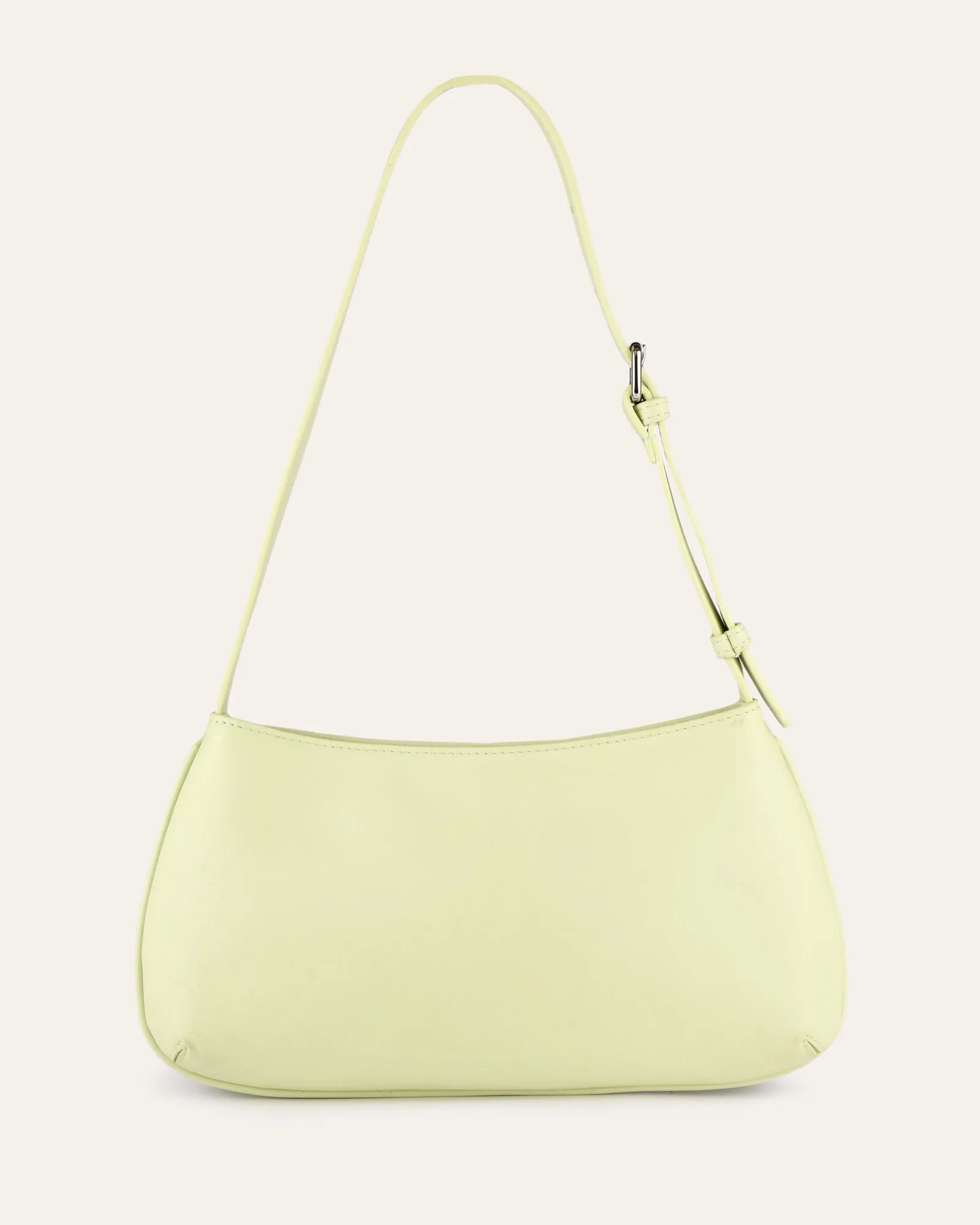 Megan shoulder bag honeydew green leather