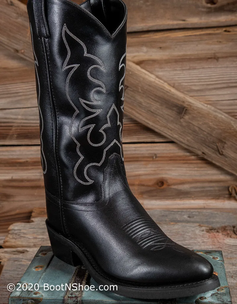 Men's Black Western Boot TBM3010