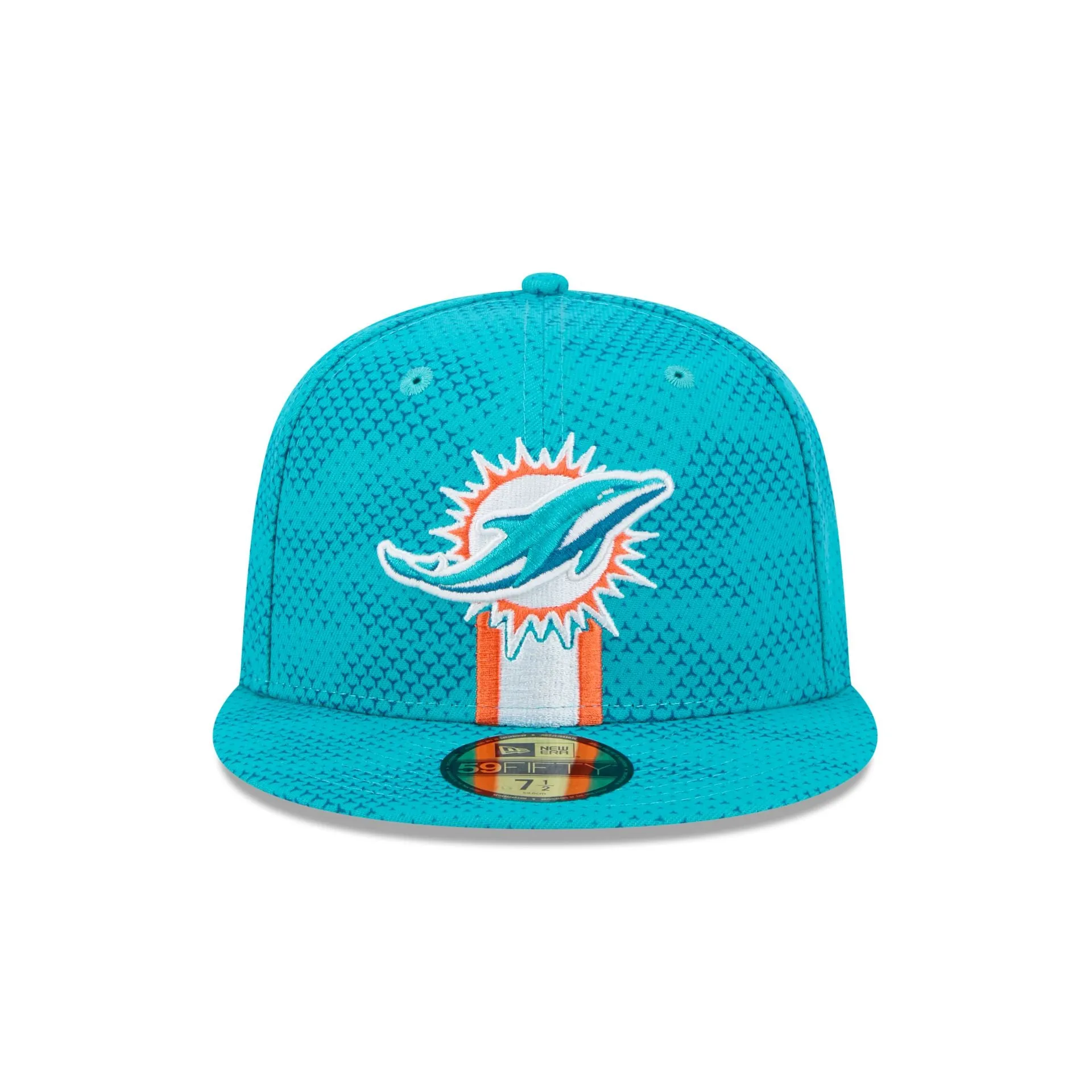 Miami Dolphins 2024 Sideline 59FIFTY Fitted Hat