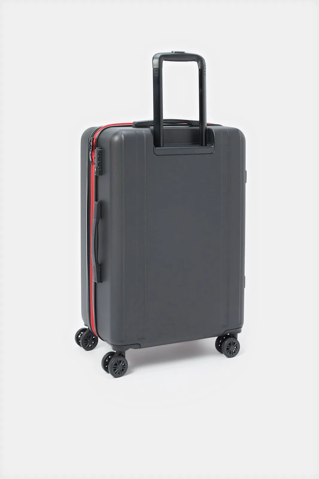 Nautica Black Soft Trolley Luggage 24 Inch