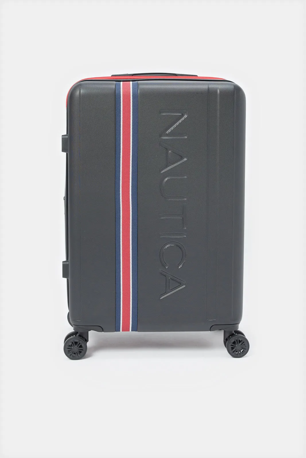 Nautica Black Soft Trolley Luggage 28 Inch