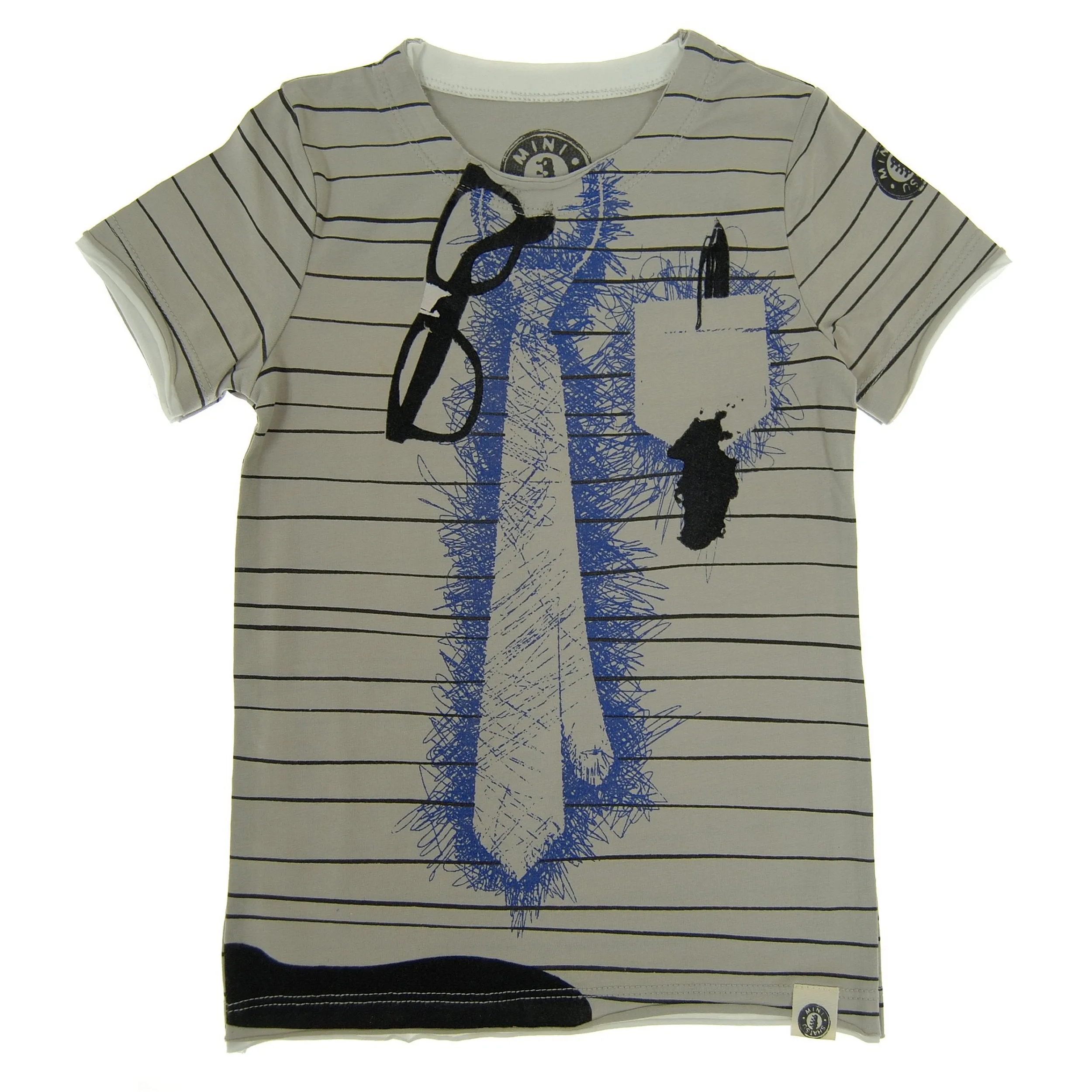 Necktie Doodle T-Shirt by: Mini Shatsu