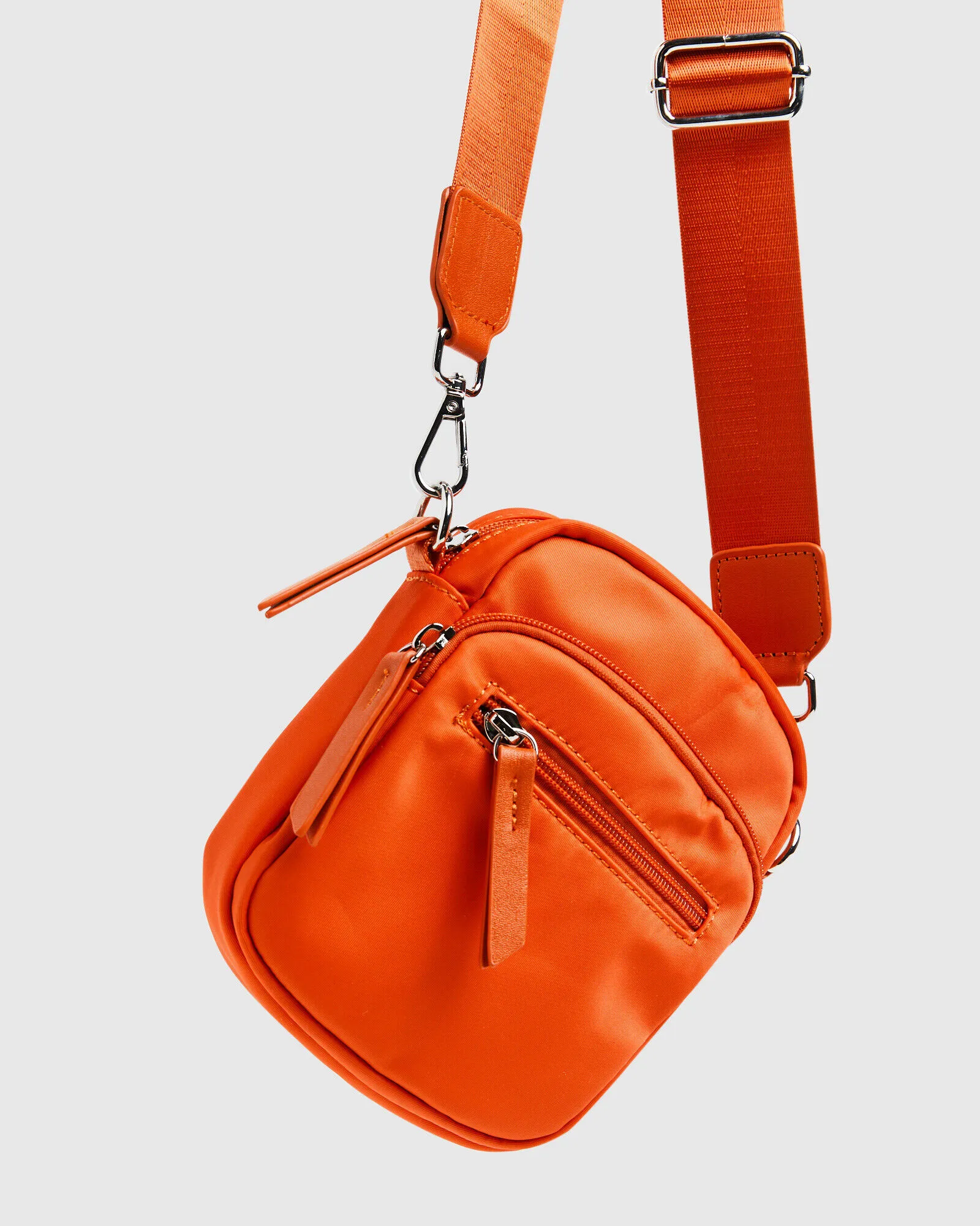 Neon Hart Jesse Nylon Cross Body Bag Orange