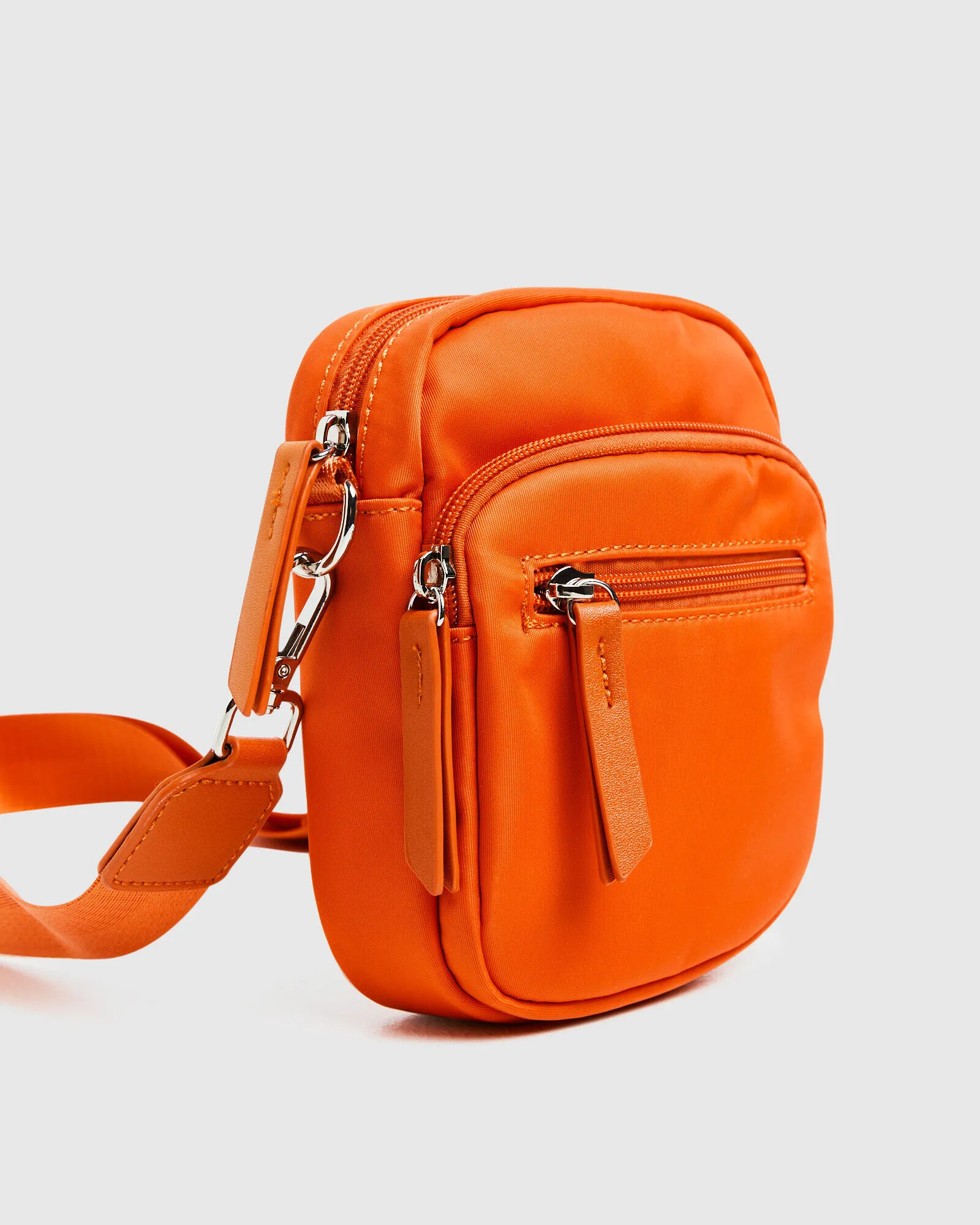 Neon Hart Jesse Nylon Cross Body Bag Orange