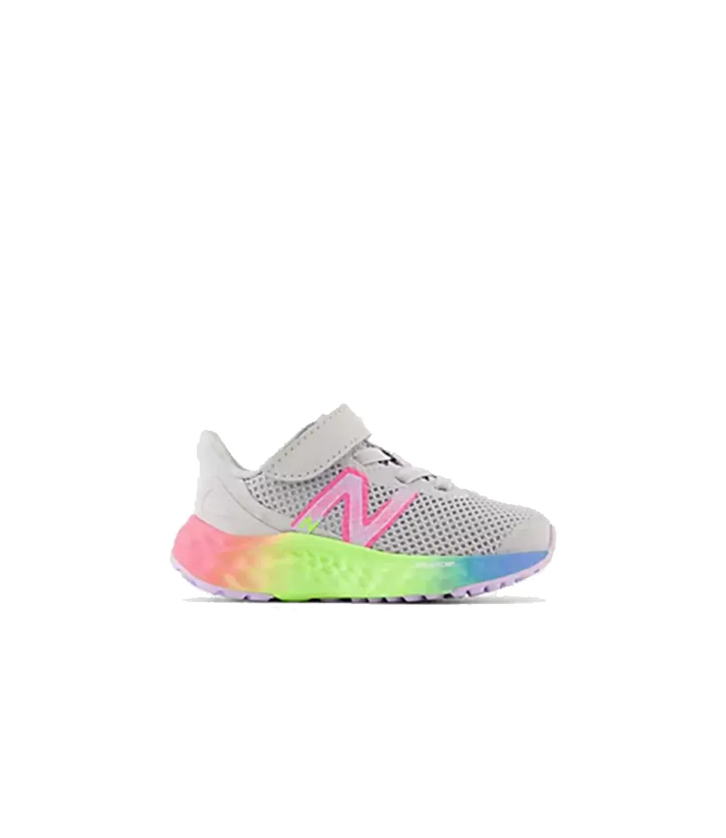 New Balance Fresh Foam Arishi v4 Light aluminum / cyber lilac / neon pink