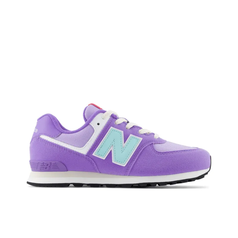 New Balance Youth Girls 574 Running Shoe - GC574HGK