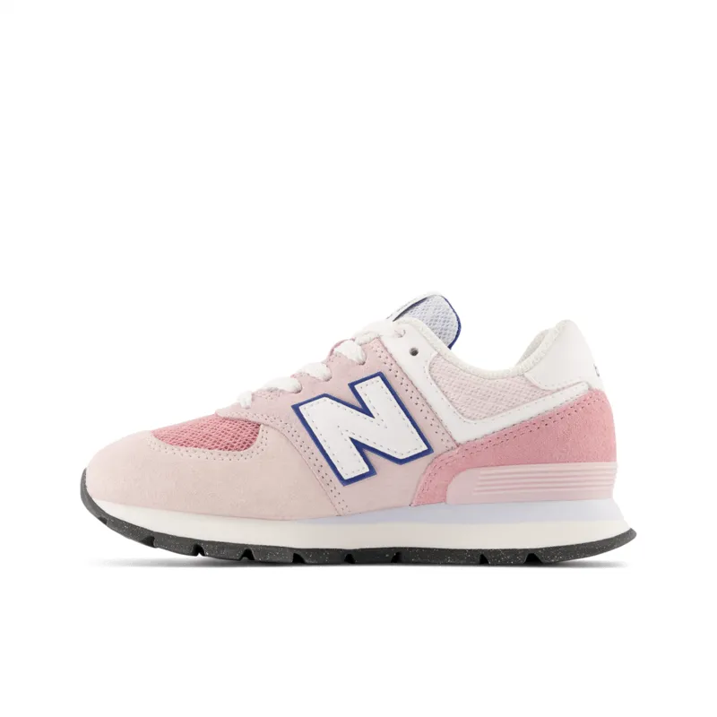 New Balance Youth Girls 574 Running Shoe - PC574DH2 (Wide)