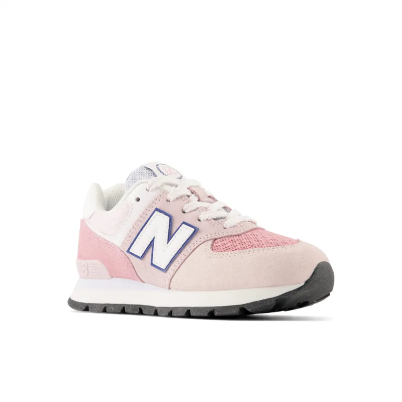 New Balance Youth Girls 574 Running Shoe - PC574DH2 (Wide)