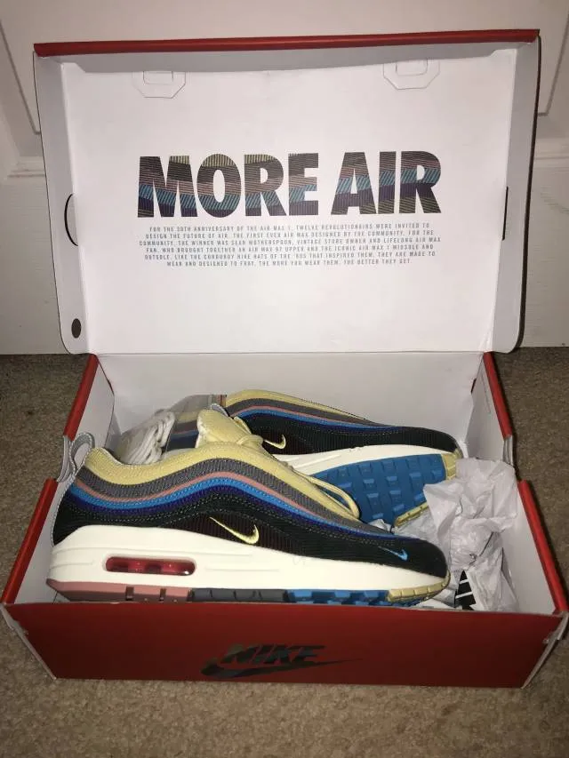 Nike Air Max 1/97 VF Sean Wotherspoon Size 6 - FREE SHIPPING