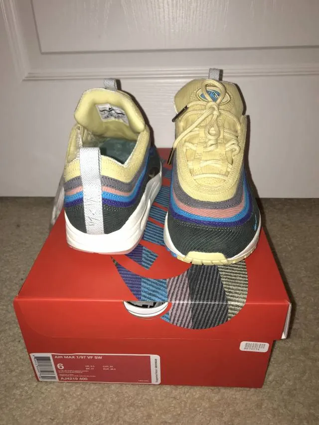 Nike Air Max 1/97 VF Sean Wotherspoon Size 6 - FREE SHIPPING