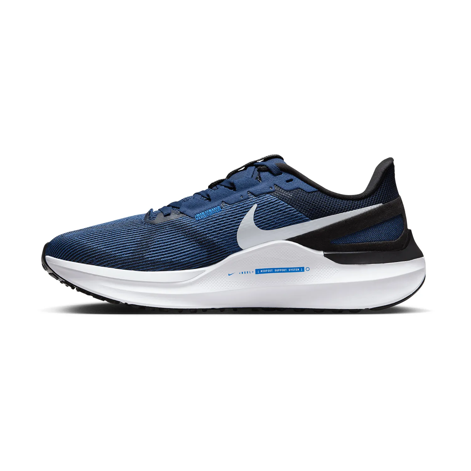 Nike Air Zoom Structure 25  Midnight Navy/Pure Platinum/White/Black