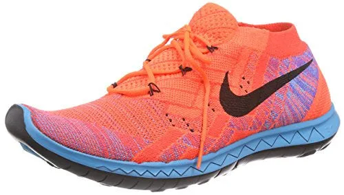 Nike Free 3.0 Flyknit Men Round Toe Synthetic Running Shoe-nike