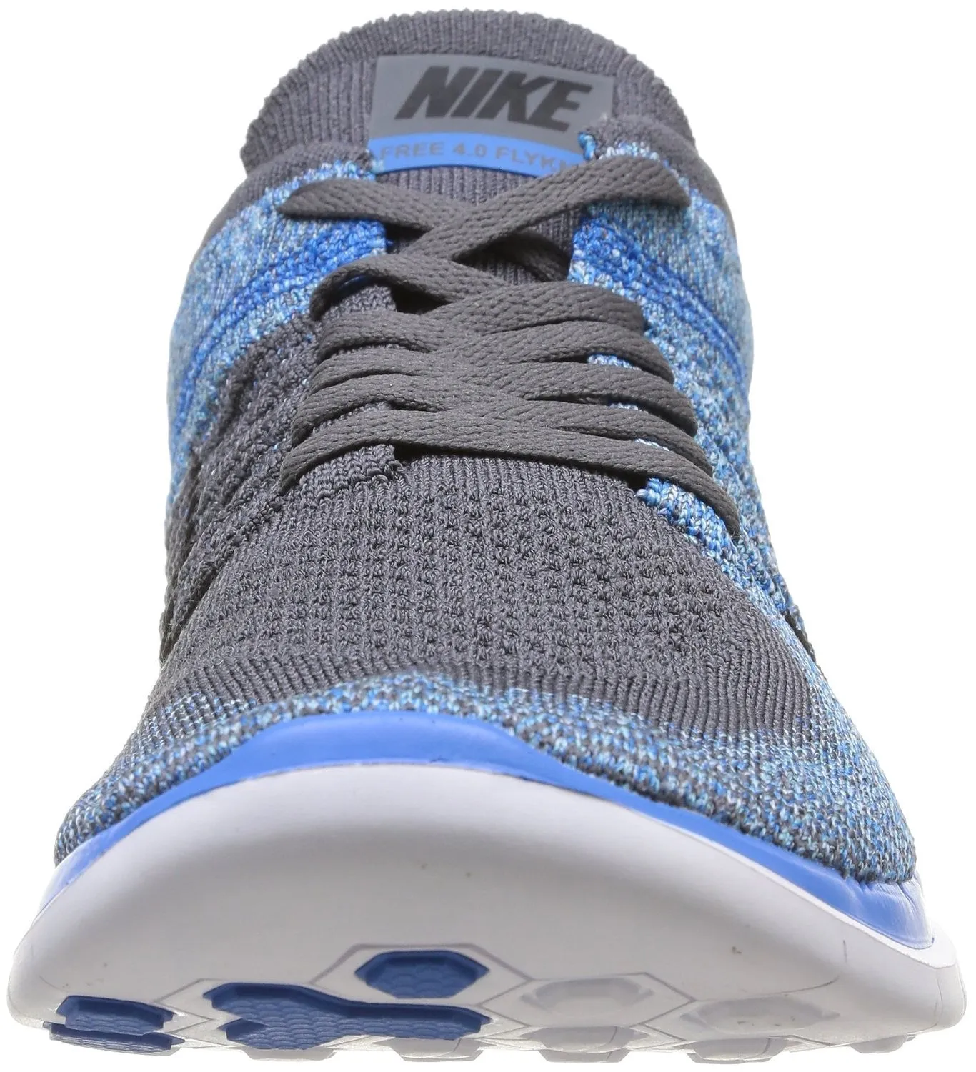 Nike Free 4.0 Flyknit Round Toe Synthetic Running Shoe