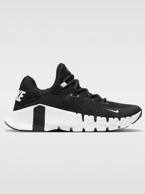 Nike Free Metcon 4 - Black-White-Black-Volt