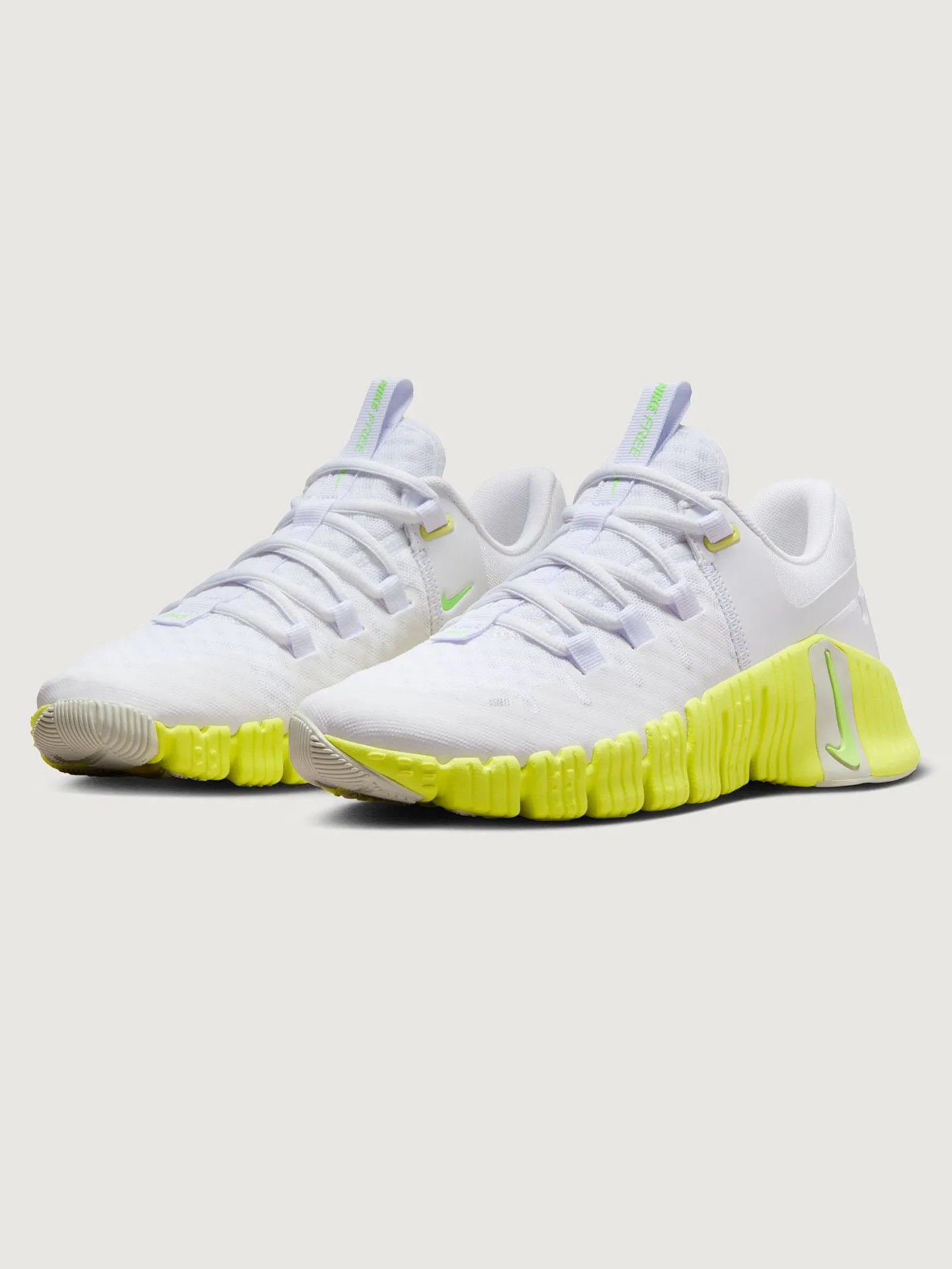 Nike Free Metcon 5 PRM - White/Lime Blast-Luminous Green