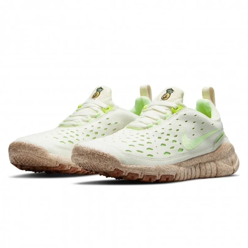 Nike Free Run Trail Premium 'Pineapple' (Coconut Milk/Lime Glow-Metallic Gold)