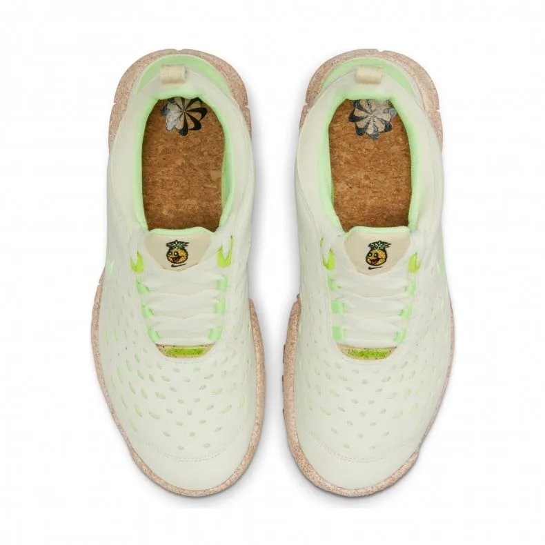 Nike Free Run Trail Premium 'Pineapple' (Coconut Milk/Lime Glow-Metallic Gold)