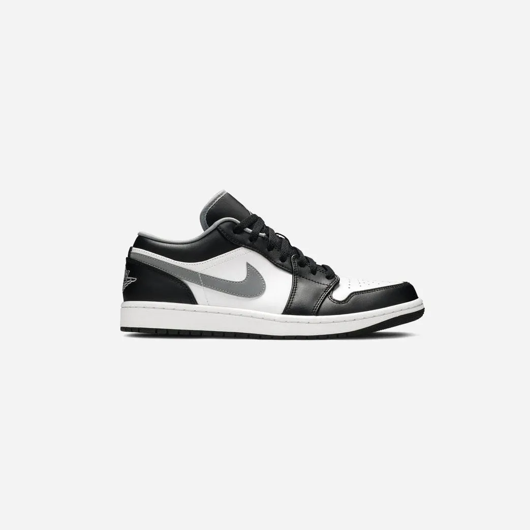 NIKE  JORDAN 1 LOW BLACK WHITE GREY