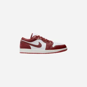 NIKE  JORDAN 1 LOW DUNE RED