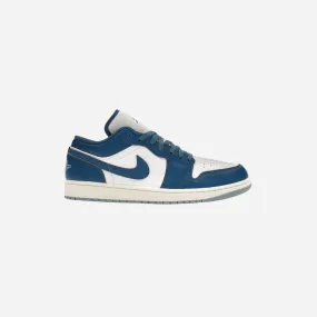 NIKE  JORDAN 1 LOW INDUSTRIAL BLUE