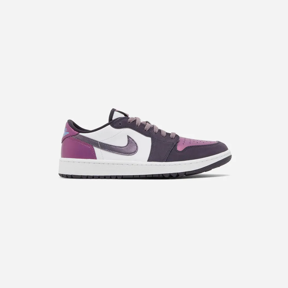 NIKE  JORDAN 1 RETRO LOW GOLF NRG PURPLE SMOKE