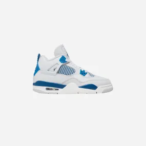 NIKE  JORDAN 4 RETRO MILITARY BLUE (2024) (GS)