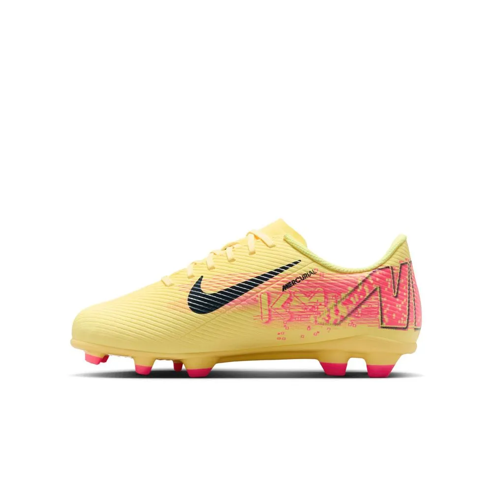 Nike Junior Zoom Mercurial Vapor 16 Club KM FG Soccer Cleats | Kylian Mbappe PE