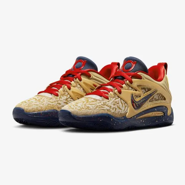 Nike KD 15 (Olympic/ Metallic Gold/ University Red/ Orew...