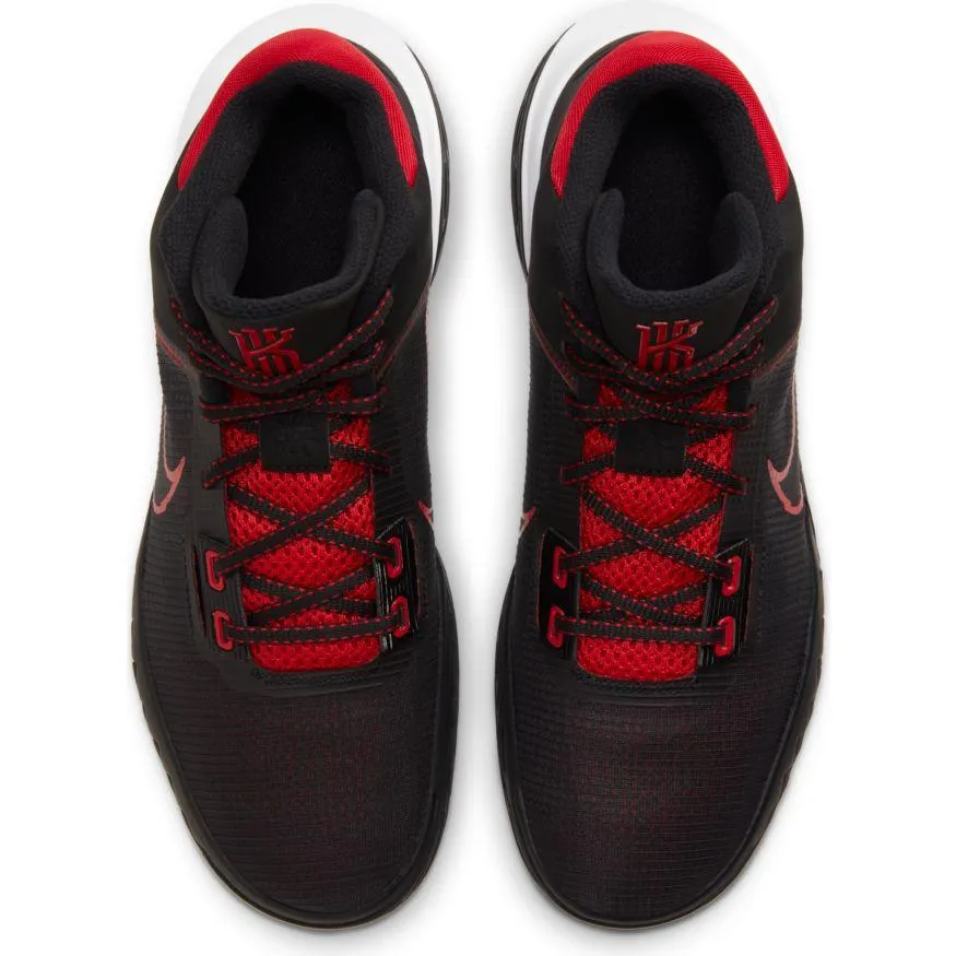 NIKE KYRIE FLYTRAP IV - BLACK/UNIVERSITY RED-WHITE