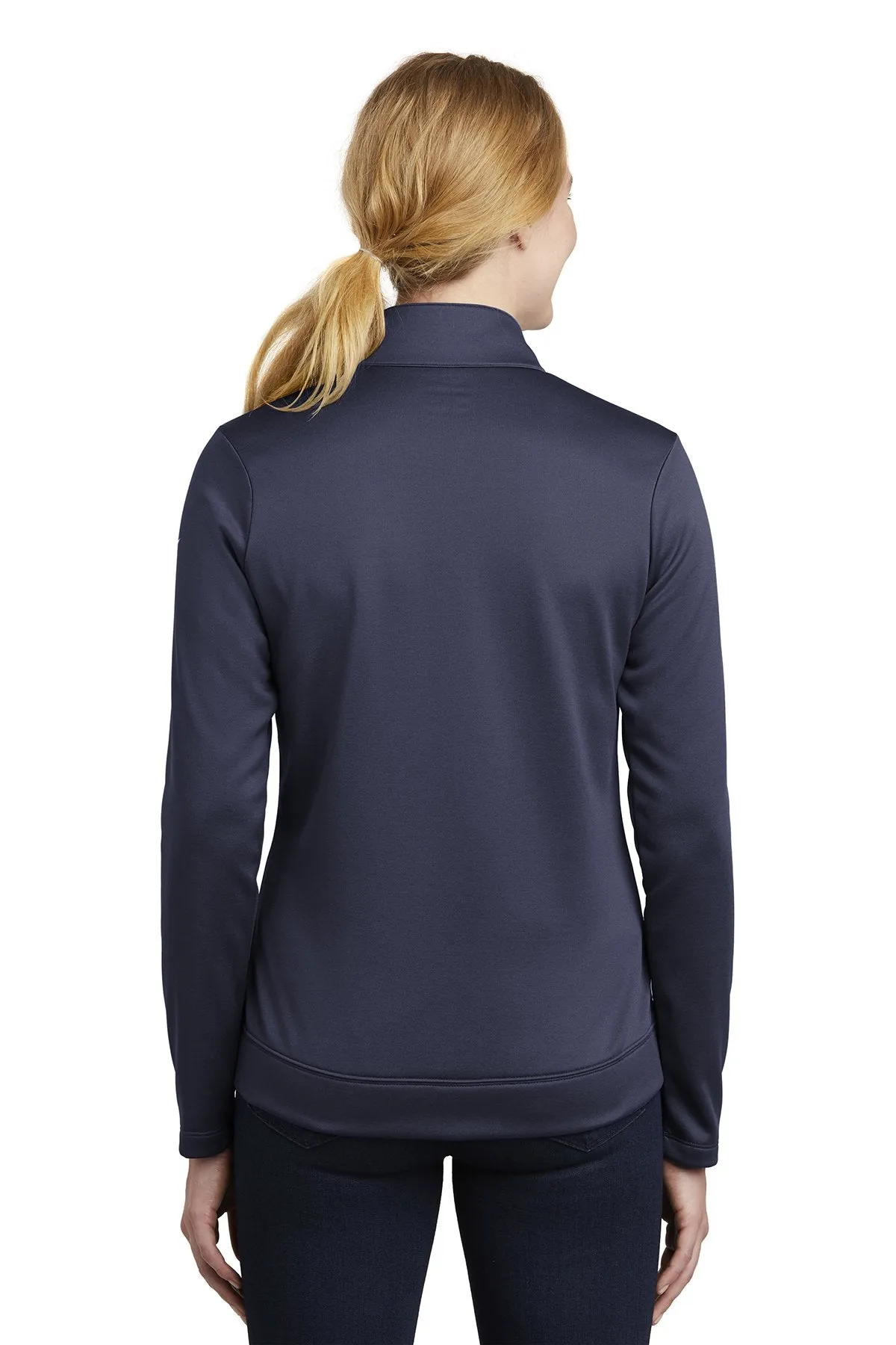 Nike Ladies ThermaFIT FullZip Fleece NKAH6260 Midnight Navy