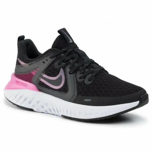 Nike Legend React 2 Black Psychic Pink Grey AT1369 004 W...