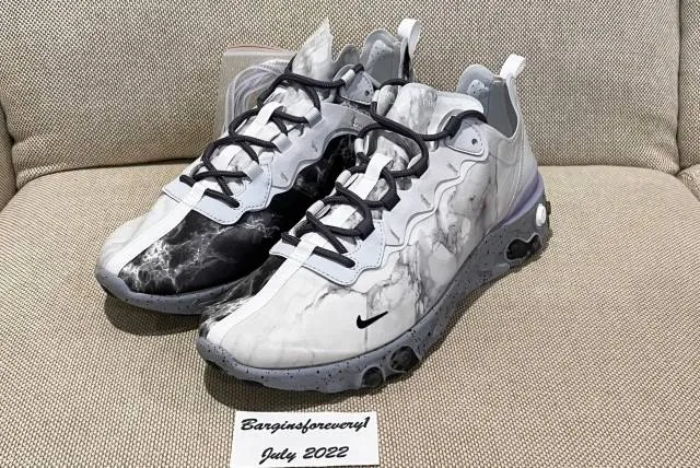 Nike React Element 55 / Kendrick Lamar - Size 10.5 - Pur...