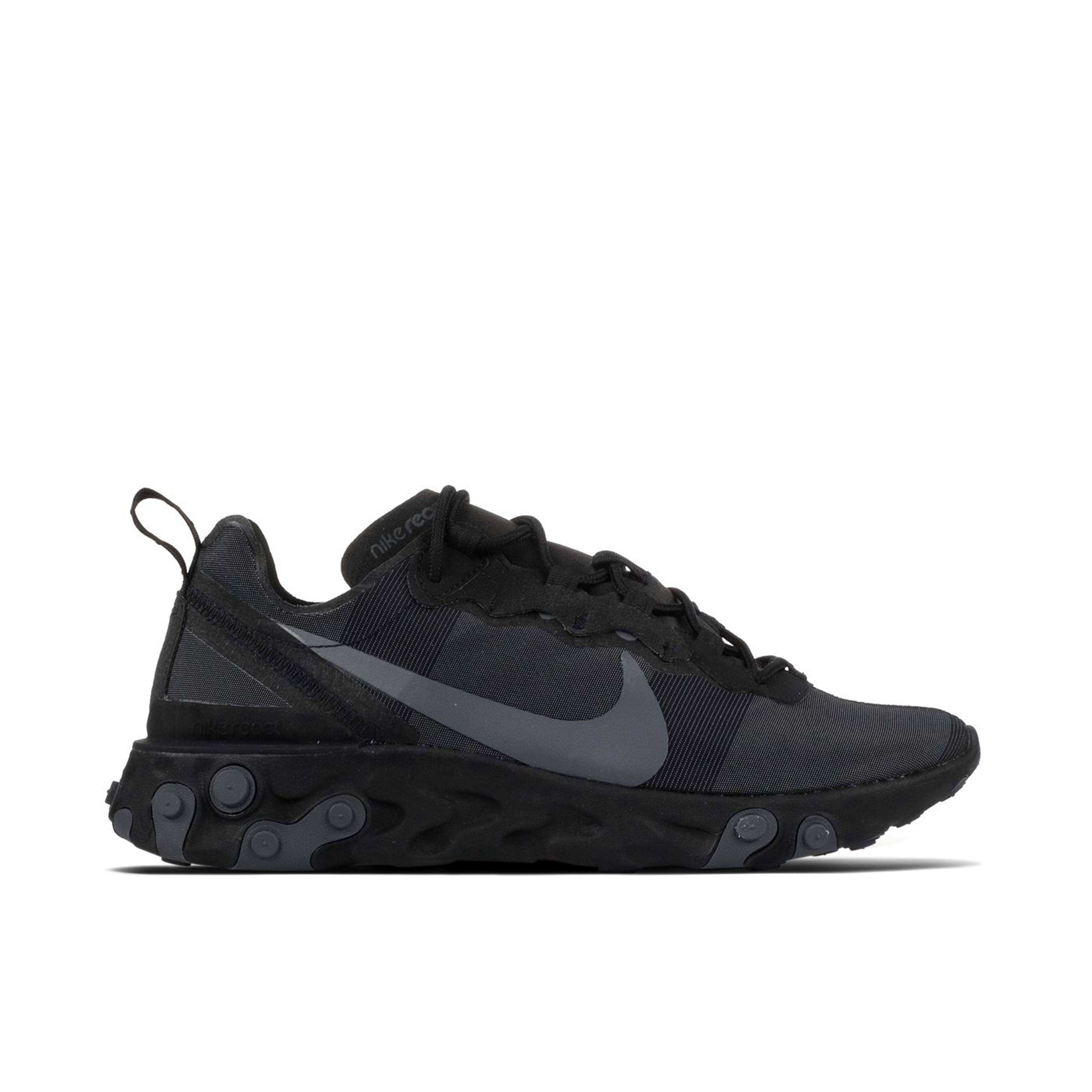 Nike React Element 55 Triple Black | BQ6166-008 | Laced