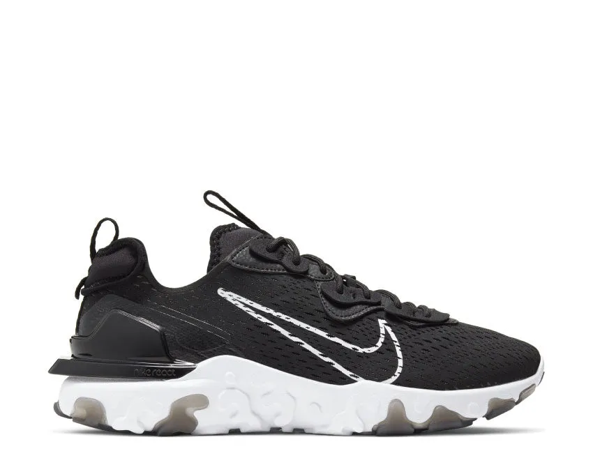 Nike React Vision Black White