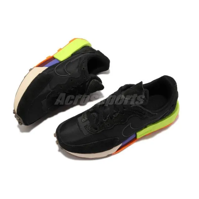 Nike Wmns Fontanka Waffle React Black Volt Women Casual ...