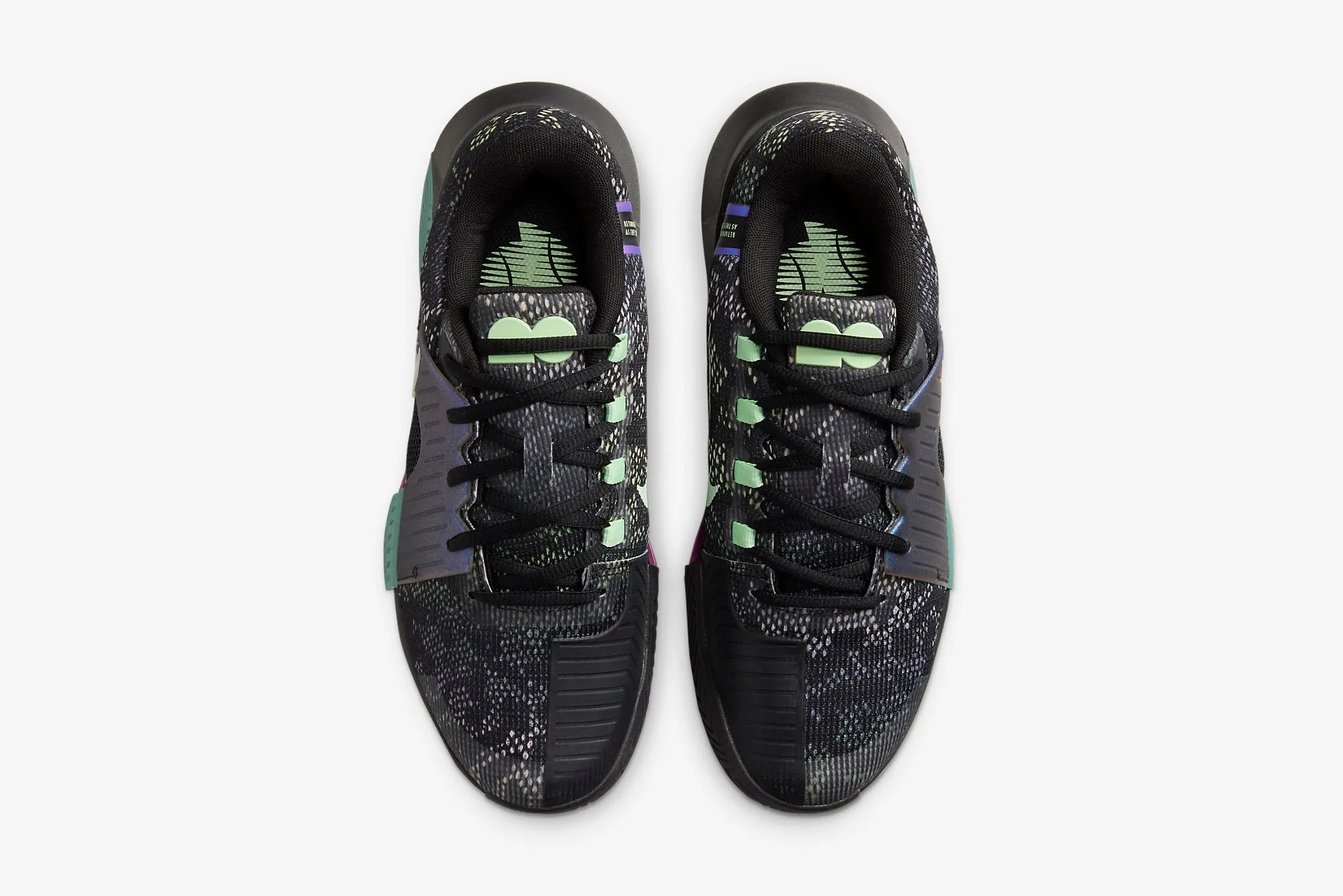 Nike Zoom GP Challenge 1 Osaka HC W - Black / Vapor Green / Multi-color