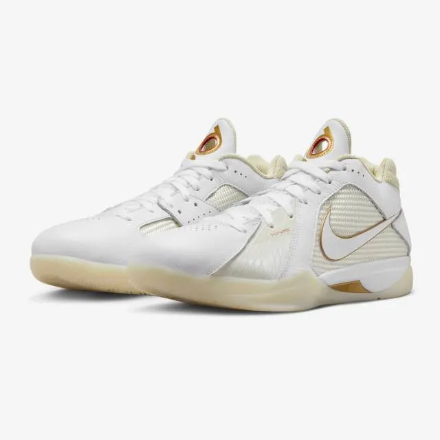 Nike Zoom KD 3 (White Metallic Gold/ White/ Metallic Gol...