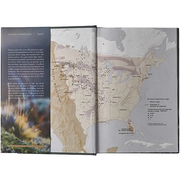 Patagonia Path of the Puma Hardcover Book